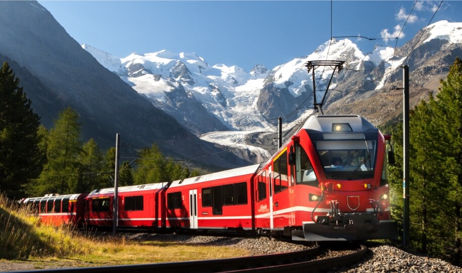 Bernina Express, Train
