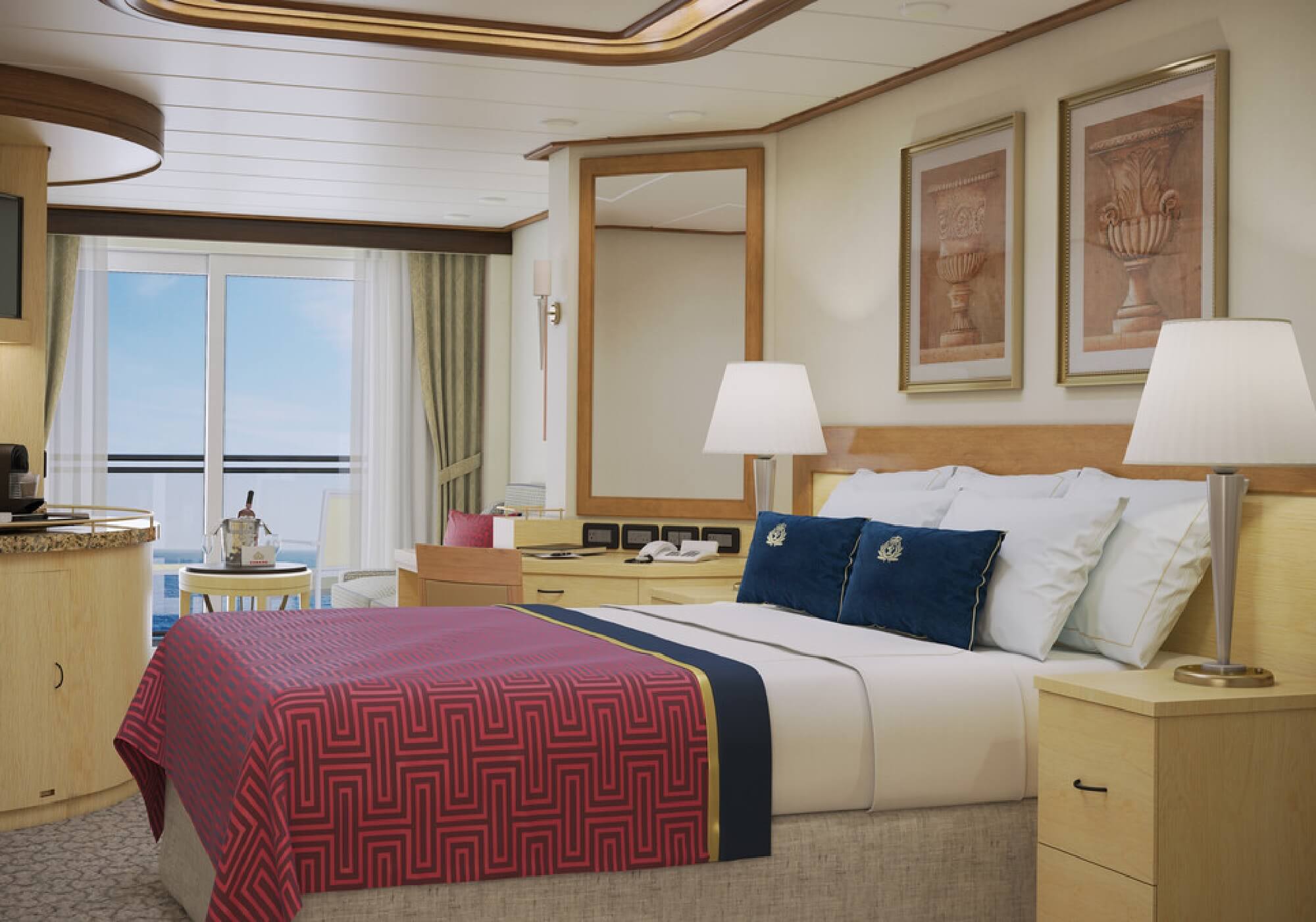 Cunard Queen Elizabeth Suite Cabin