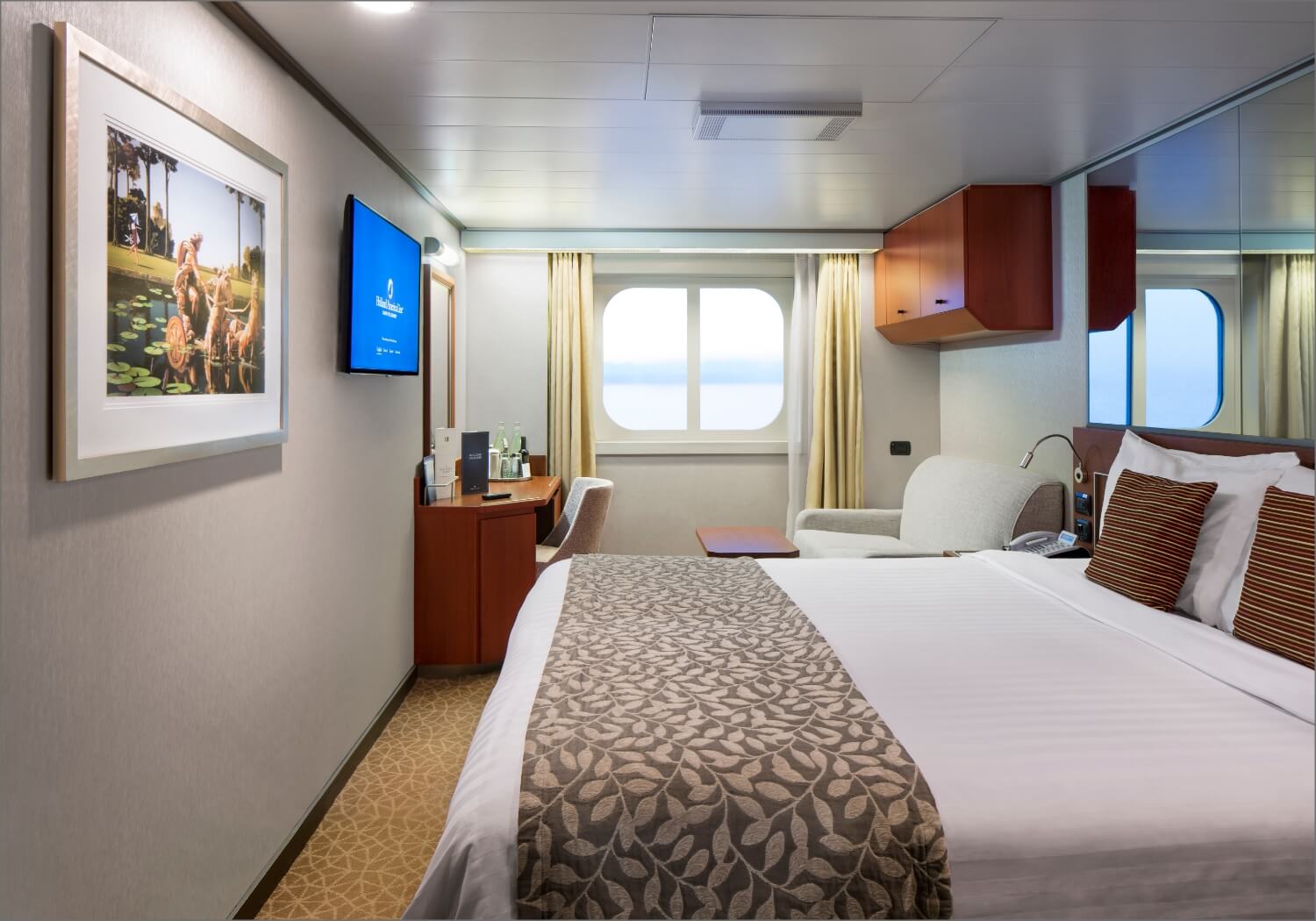 Holland America Eurodam Oceanview Cabin