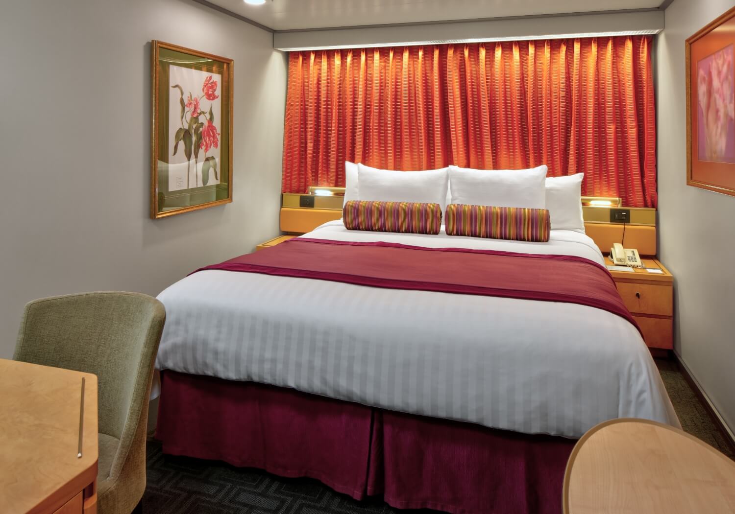 Holland America Zaandam Inside Stateroom