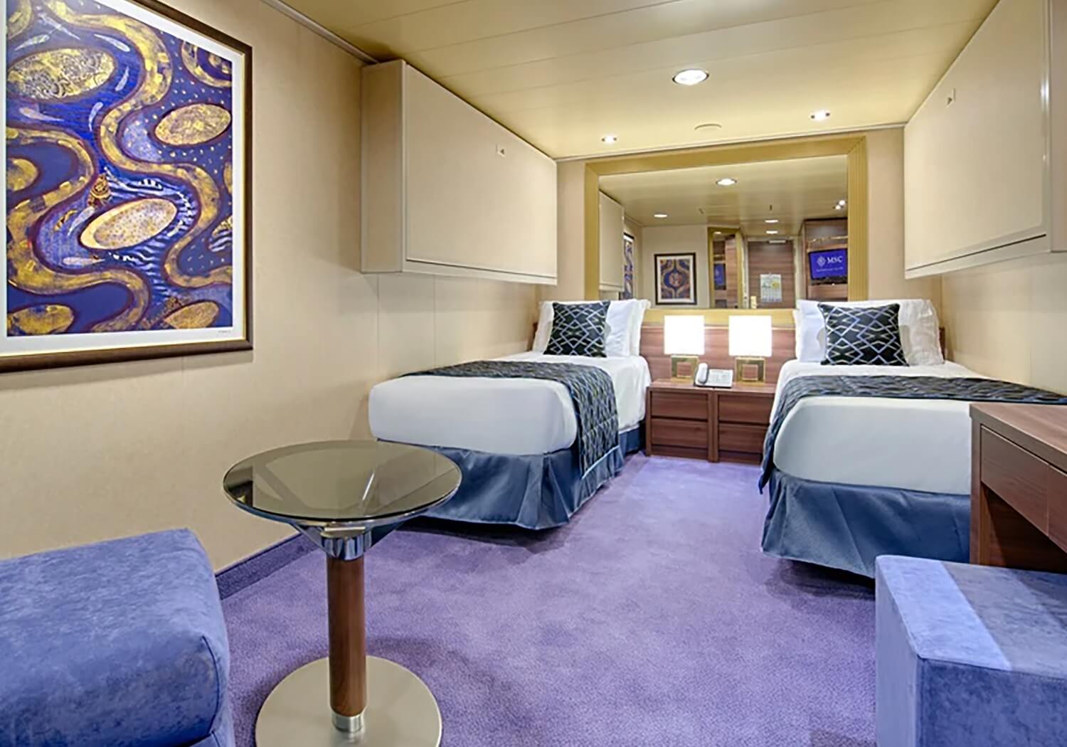 MSC Fantasia Interior Cabin