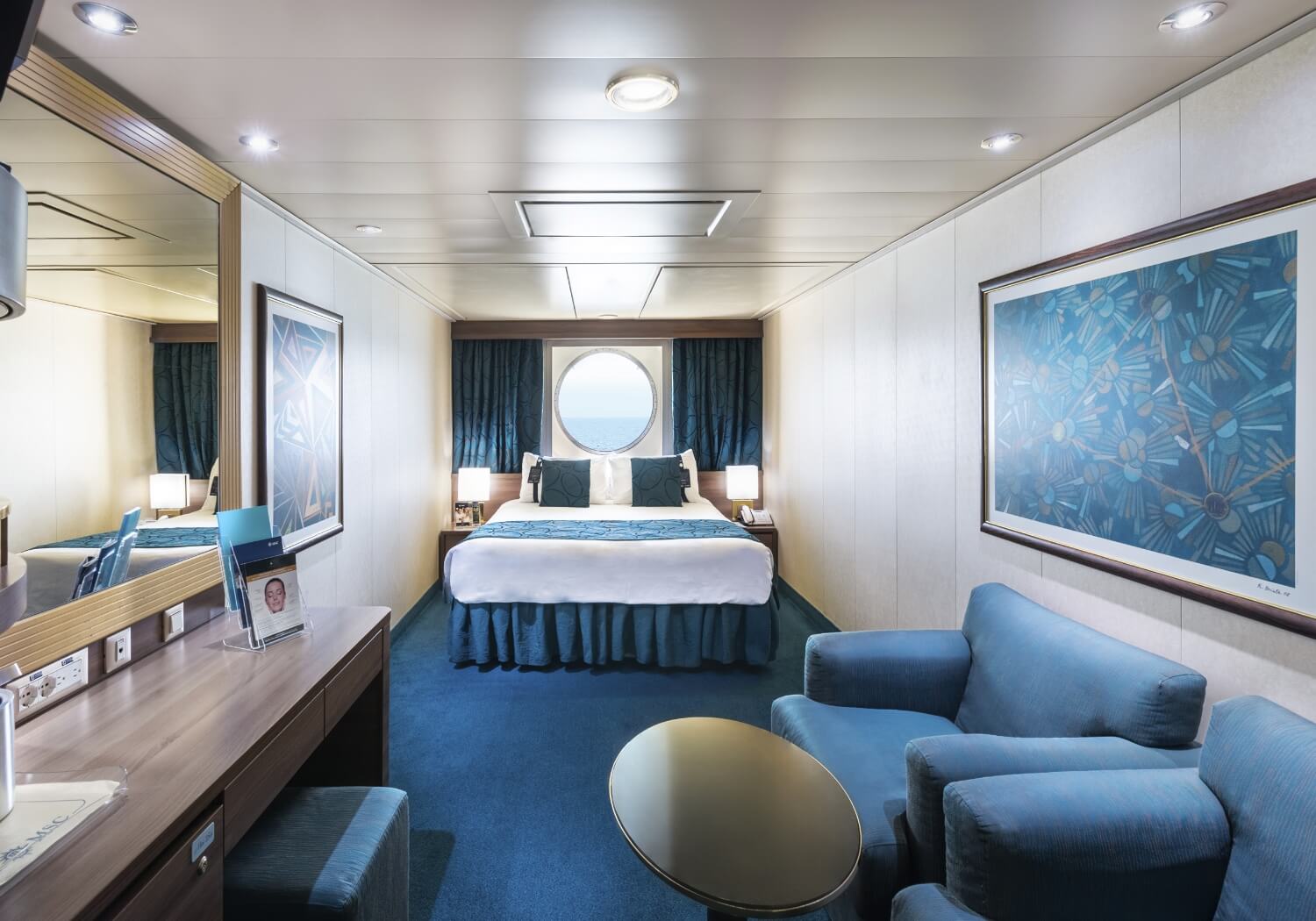 MSC Fantasia Ocean View Cabin