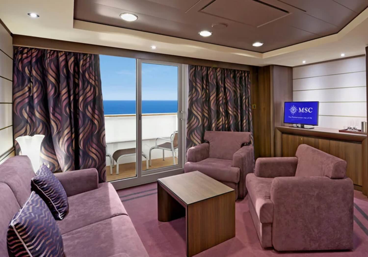 MSC Fantasia Suite Cabin