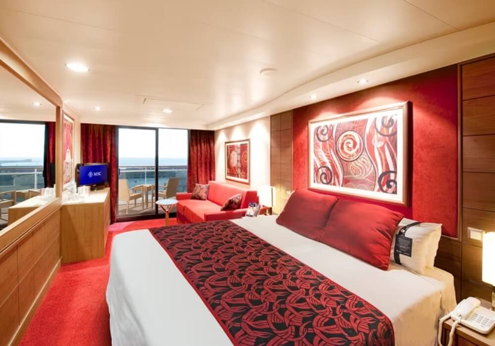 MSC Poesia Suite Cabin