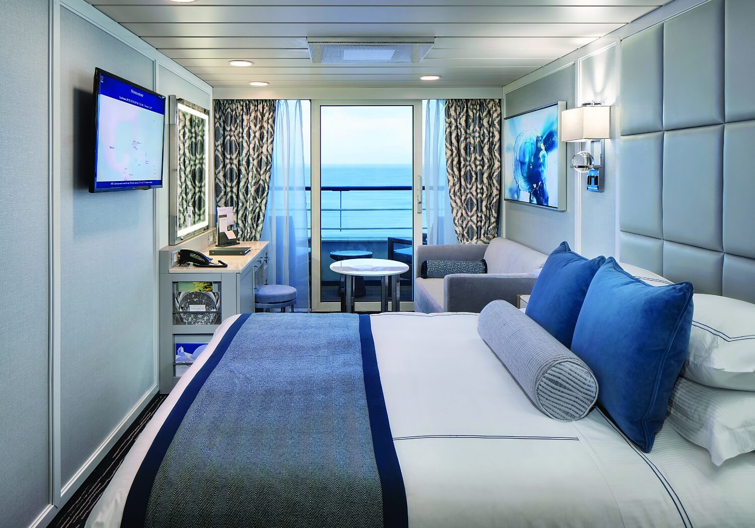 Oceania Sirena Balcony Stateroom