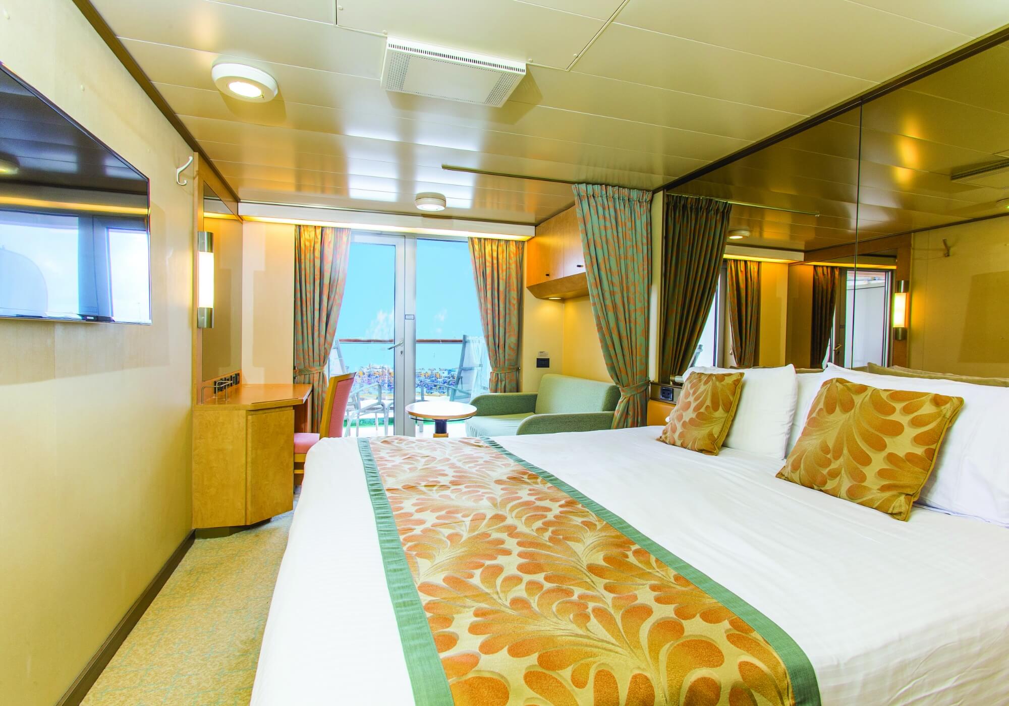 P&O Arcadia Balcony Cabin