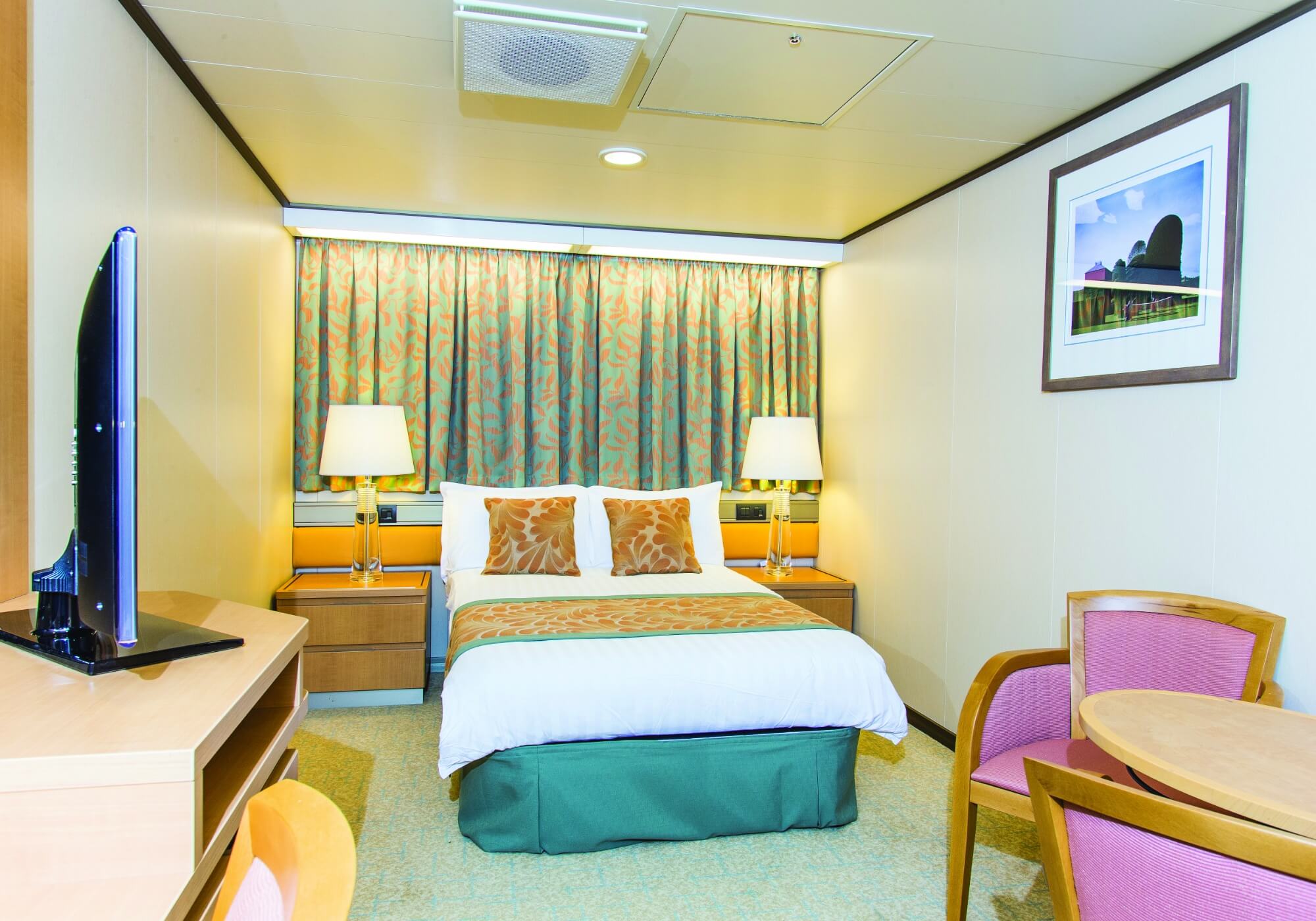 P&O Arcadia Inside Cabin