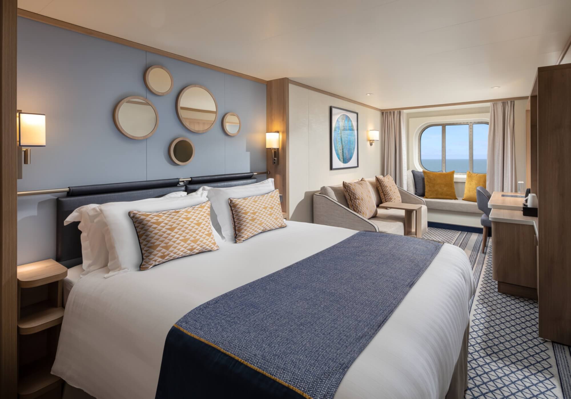 P&O Arvia Sea View Cabin
