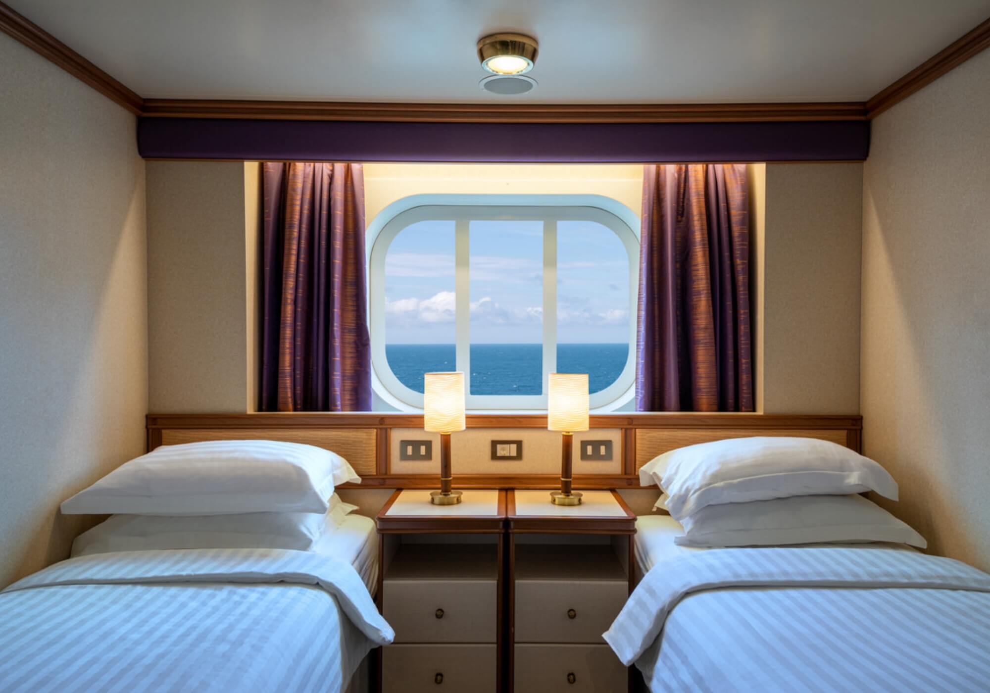 P&O Ventura Sea View Cabin