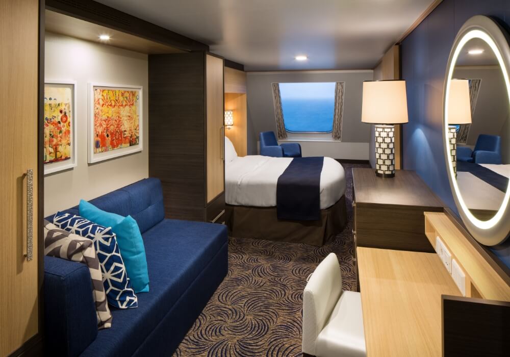 Spectrum of the Seas Oceanview cabin