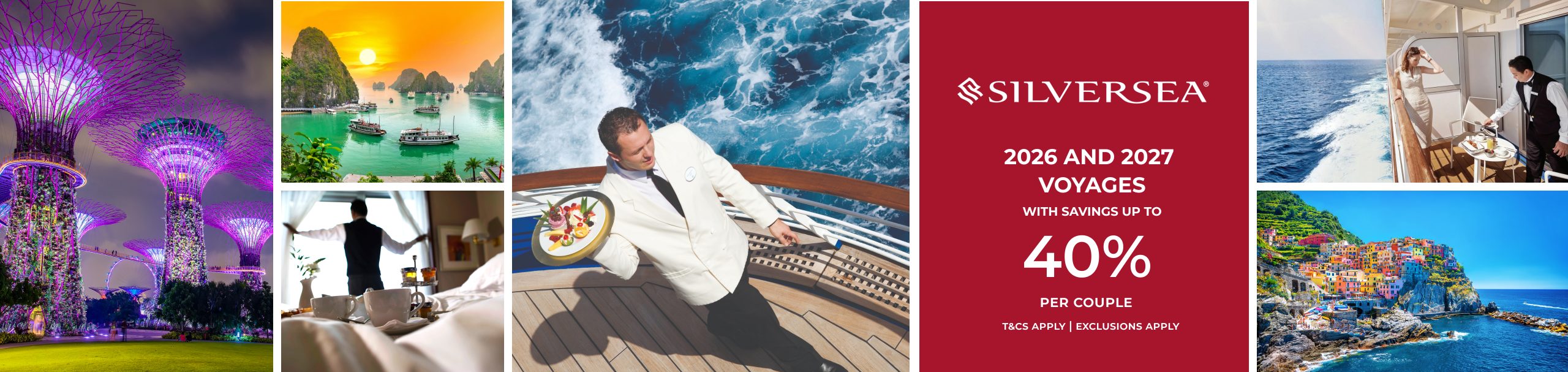 Silversea Ultra-Luxury All-Inclusive Cruises from an Incredible £3,899