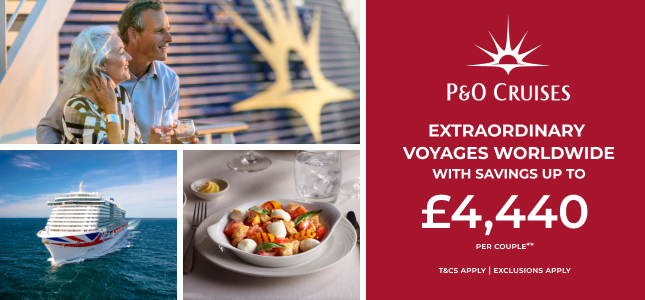 P&O Holiday Like Never Before Cruise Deals