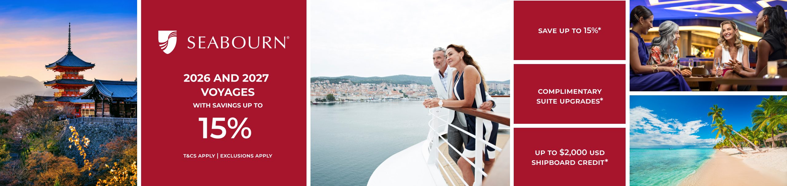 Seabourn Sail into Savings