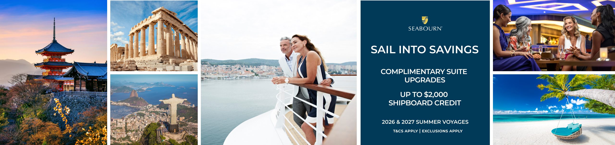 Seabourn Sail into Savings