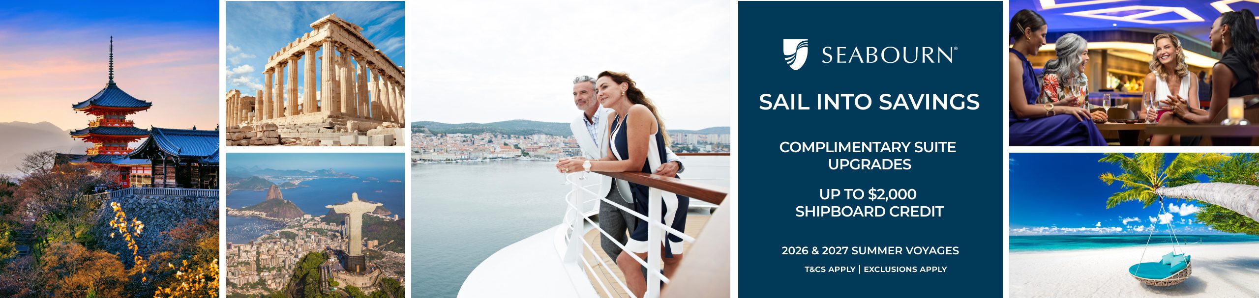 Seabourn Sail into Savings
