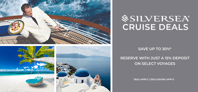 Silversea Save Up To 30% Per Suite