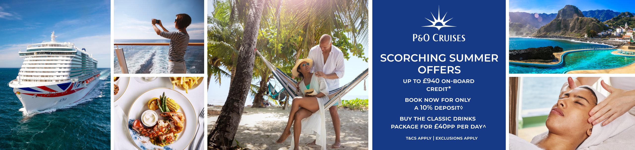 P&O Cruises Scorching Summer Offers