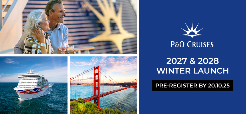 P&O Cruises Winter 2027/28 Holiday Collection