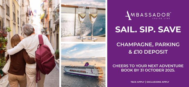 Ambassador Cruise Line Sail. Sip. Save