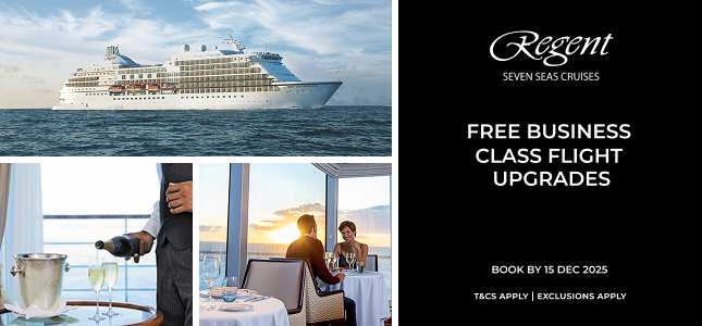 Regent Free Business Class Upgrades