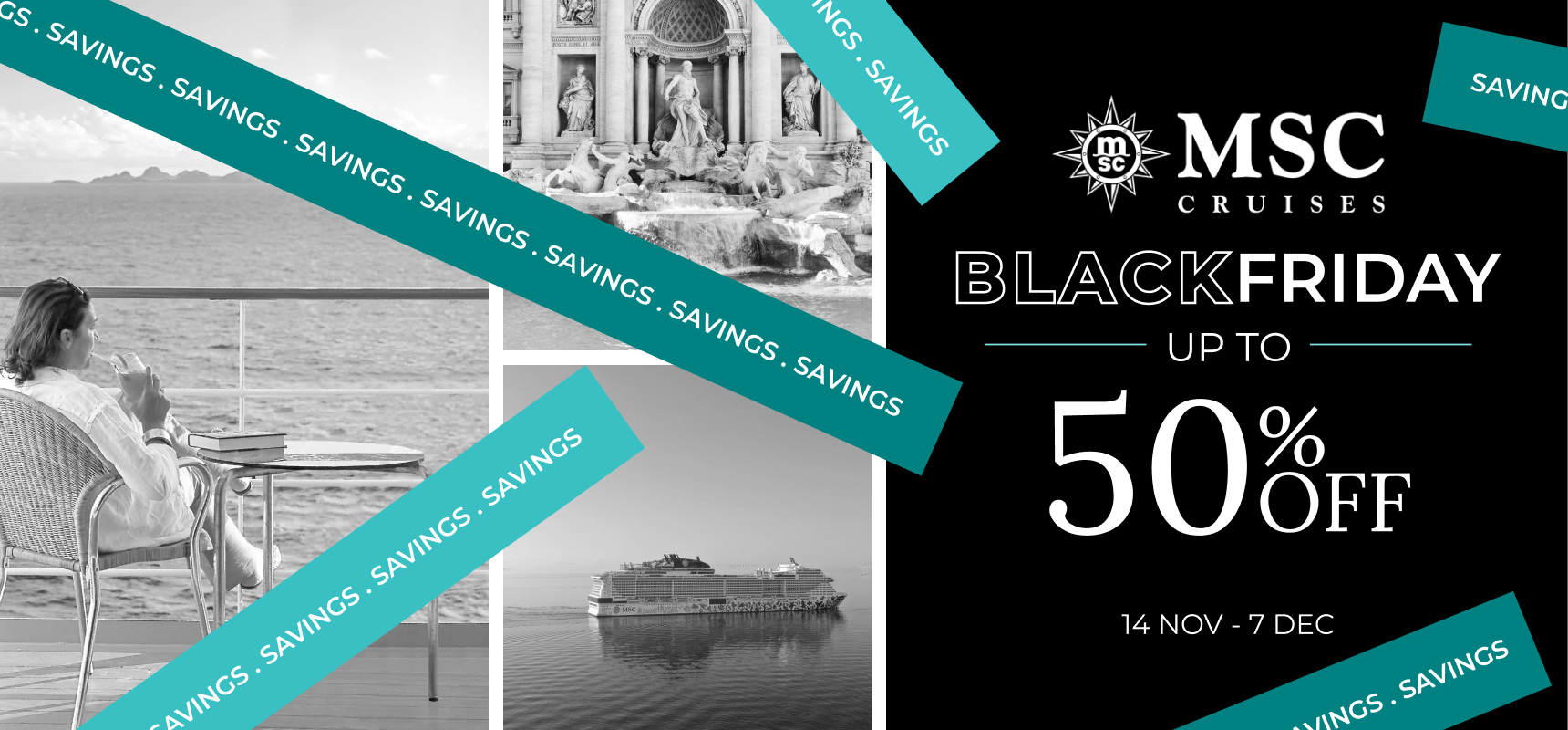 MSC Cruises Black Friday Savings