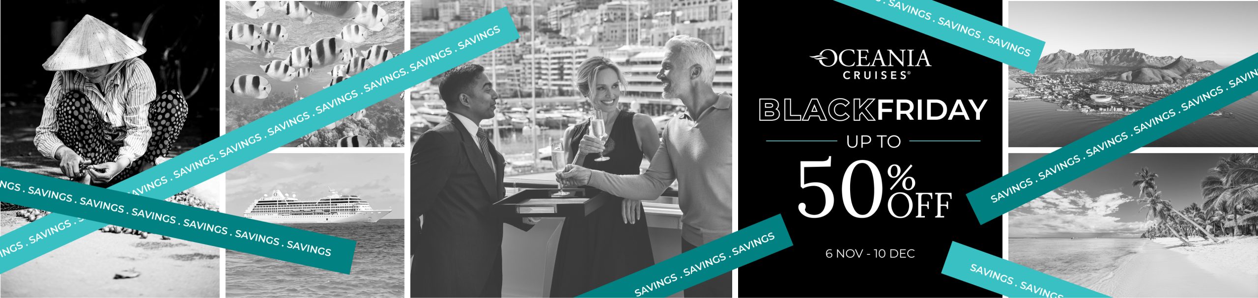 Oceania Black Friday Savings