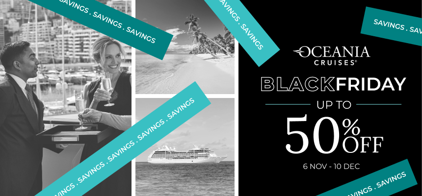 Oceania Black Friday Savings