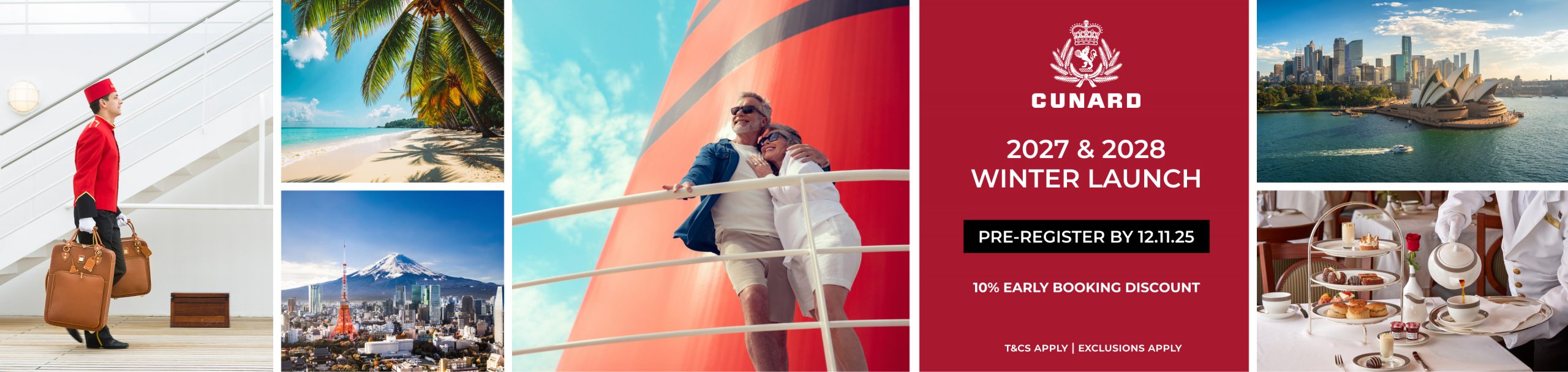 Cunard Winter 2027/28 Launch