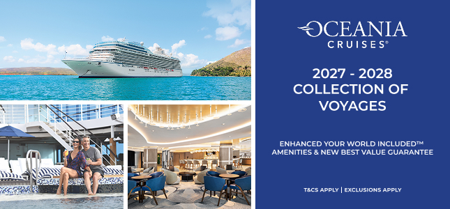 Oceania 2027/28 Cruise Deals