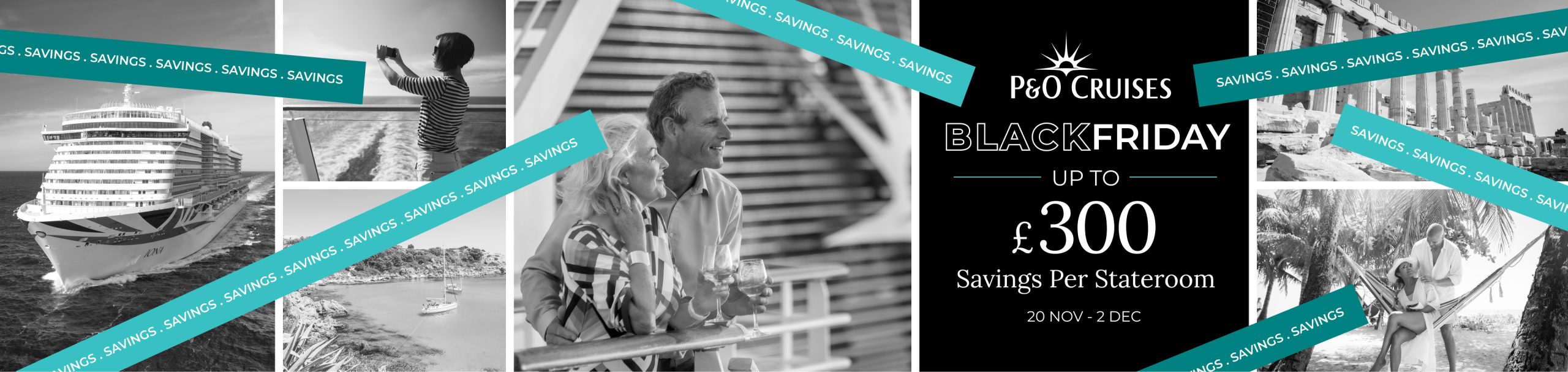 P&O Cruises Black Friday Savings