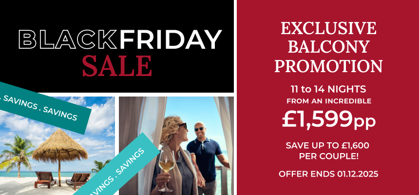 Cunard Caribbean Black Friday Offer
