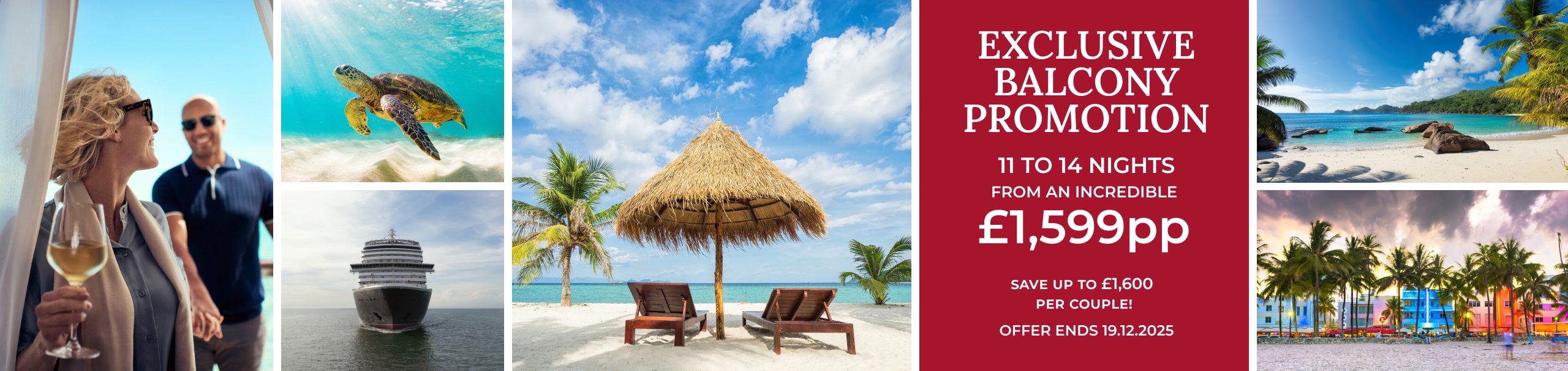 Cunard Caribbean Exclusive Balcony Offer